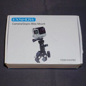 Exshow camera/go pro bicycle handlebar mount NWOT